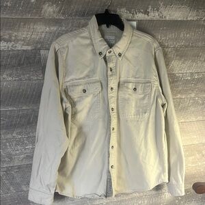 Lucky Brand Corduroy Large Men’s Button-Up Shirt